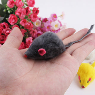 Rabbit Fur False Mouse Pet Toys