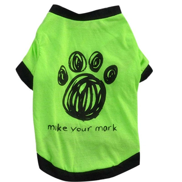 Trendy Soccer Pet Jerseys