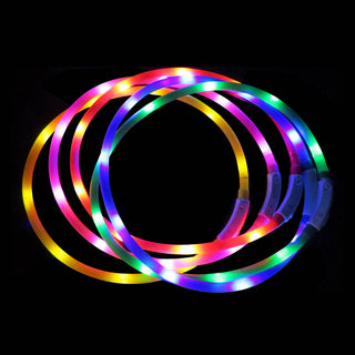 USB LED Pet Dog Luminous Collar