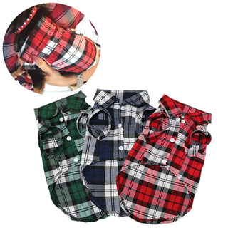 Plaid Dog Clothes