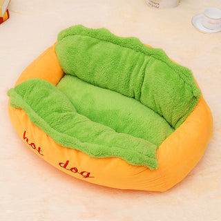 Fine Joy Hot Dog Pet Bed