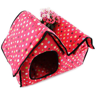 Double-roof Comwarm Pet Bed