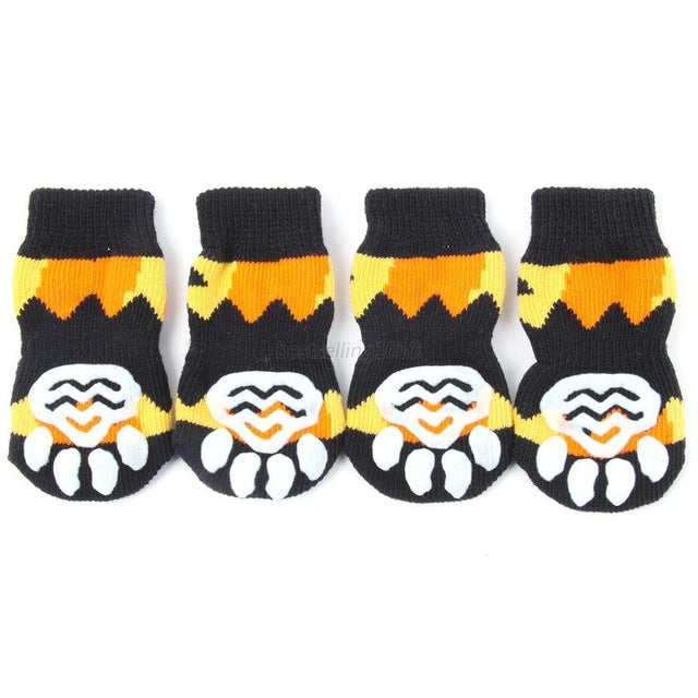 Multi-Colors Puppy Non-Slip Socks