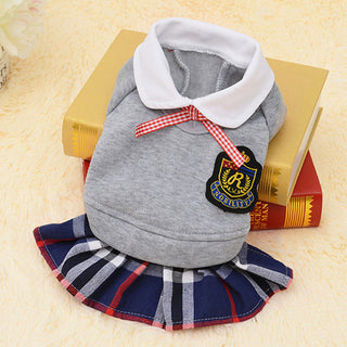 School Style Pet Clothes
