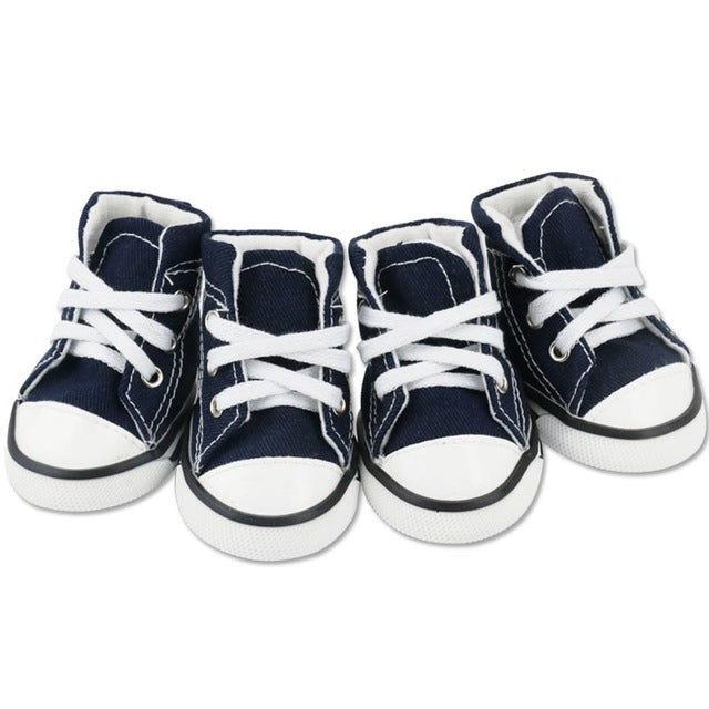 Denim Sport Anti-slip Dog Sneaker