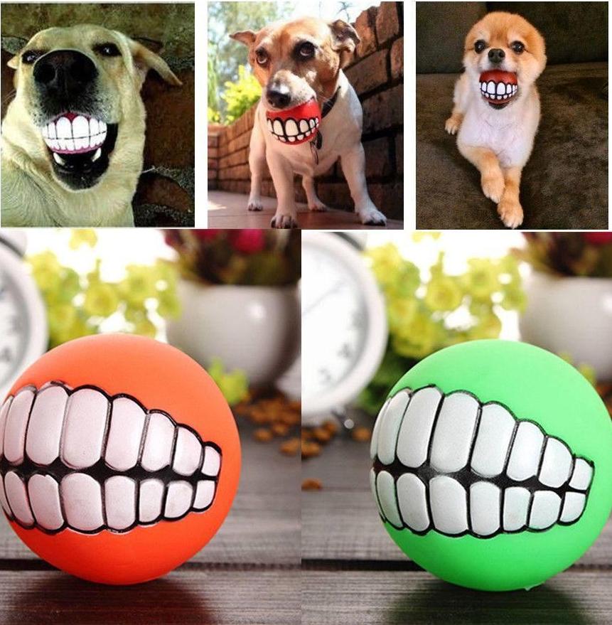Teeth PVC Chew Sound Toy
